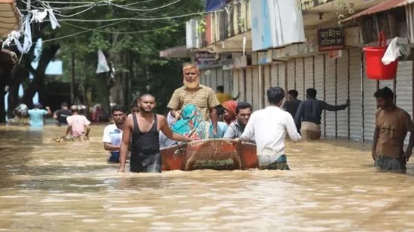 বন্যায় মৃত্যু বেড়ে ২৩, ক্ষতিগ্রস্ত ৫৫ লাখেরও বেশি মানুষ